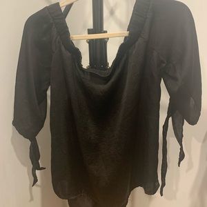 Off the shoulder blouse